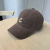 Nuevo Estilo Coreano Otoño INS Bordado Letra C Gorra de Béisbol para Mujer Alta Calidad Protección Solar Gorra de Béisbol para Hombre Tendencia