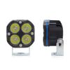 Farol de motocicleta de trevo de quatro folhas especial transfronteiriço super brilhante luz de trabalho LED quadrada para teto de veículo off-road especial