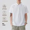 Nueva Camisa Polo Bordada de Manga Corta para Hombre Verano 2026