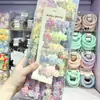 Lindo Unicornio Arcoíris con Pedrería Perlada Flor 3D Dibujos Animados Pinza para el Cabello Infantil Flequillo Dulce Pinza Lateral Pasador