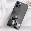 Adequado para Capa de Celular Fitness Caveira para Iphone17