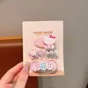 Presilhas de Cabelo Infantis Desenho Animado Fofo, Presilhas para Franja Lateral, Acessórios de Cabelo Doces Sanrio, Presilhas de Cabelo, Presilhas Bico de Pato, Estilo Menina