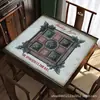 Tapete de Mahjong Transfronteiriço Amazon Tapete de Jogo de Tabuleiro Resistente a Manchas Silencioso Antiderrapante Superfície Fina Lisa Tapete de Mesa para Cartas de Jogo Fabricante