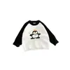 Ropa de Punto Linda de Dibujos Animados para Bebé Estilo Otoño e Invierno Tejido Jacquard Engrosado para Niños y Niñas, Ropa de Moda para Bebés y Niños Pequeños