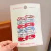 Pinzas para el pelo de colores dopamina estilo coreano para niñas, lindos y versátiles accesorios pequeños para el cabello que no dañan el cabello, adecuados para flequillos laterales de bebé