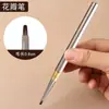 Tienda Transfronteriza de Arte para Uñas Especial Set Todo Propósito para Arte de Uñas Varilla Metálica Pluma Multifuncional para Arte de Uñas Delineador Pintura de Color Brocha Redonda Generosa