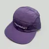 Gorra de Béisbol Sencilla de Secado Rápido con Letras de Color Sólido para Primavera y Verano para Hombres y Mujeres, Visera Plana Protector Solar Estilo Japonés para Exteriores Gorra Pato Venta al por Mayor