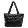 Bolso de mano informal de gran capacidad para mujer, nuevo estilo coreano, color sólido, sencillo, de un solo hombro, para uso diario.