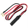 Cable Personalizado Sae Rojo y Negro con Fusible, Encendedor de Cigarrillos Estilo Americano con Cable Sae de Dos Conductores