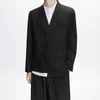 Traje Zhongshan primavera y otoño joven nuevo estilo chino ropa de hombre conjunto para estudiante de secundaria uniforme DK hombre estilo japonés uniforme de clase conjunto de traje occidental