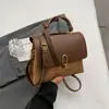 Bolso para Mujer, Nuevo Bolso de Hombro Versátil Otoño/Invierno 2023, Bolso Cruzado Retro de Nicho para el Trabajo, Estilo de Nicho Coreano