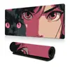 Mouse Pad Gato Preto Desenho Animado Extra Grande Profissional E-Sports Jogo Anime Bidimensional Teclado de Computador Pad Tapete de Mesa
