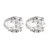 Arete de Hélice Mini de Cuatro Garras Diamantado Ultra Brillante Estilo Ins de Acero de Titanio para Mujer, Aretes Dorados de Rosca, Amigables para Dormir, Joyería sin Perforación