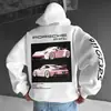 Moletom Oversized Novo Gótico Transfronteiriço Manga Longa Harajuku Unissex Estético Hip-Hop Retrô Friends Inverno