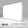 450x900 techo integrado aluminio cartela placa grande sala de estar techo secundario efecto panel de panal juego completo de materiales auto-instalación