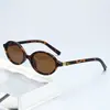 Gafas de Sol para Mujer, Estilo Nerd Retro Americano Ovaladas Elegantes de Montura Pequeña, Anti-UV, Gafas de Sol de Celebridad de Internet para Mujer