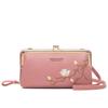 Bolsa Pequena Bordada para Celular Verão 2025 Feminina Transversal Bolsa de Ombro para Celular Feminina Atacado Estilo Fresco e Doce