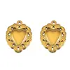15 Estilos de Acero Inoxidable Moda de Alta Gama Sol Corazón Oro Colgante Pulsera Collar Accesorios Piezas de Joyería DIY