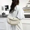 Bolso Cruzado de Tela Oxford Beige para Mujer 2025 Nuevo Versátil Ligero Bolso de Hombro Estudiante Viajes al Trabajo Bolso de Pecho