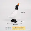 Nuevas Figuras de Animales de la Familia Pato y Oso de Cabeza Inclinada de Venta Caliente Transfronteriza Decoraciones de Resina para Entrada del Hogar, Sala de Estar y Jardín