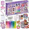 Casa de Menina Brinquedo DIY Feito à Mão Perler Beads Brinquedo Grãos Perler Pacote de Material Feito à Mão Chaveiro Pingente Aula de Treinamento Presente