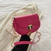 Bolso de Silla de Montar de Personalidad de Moda 2024 Nuevo Hebilla de Cierre Bolso de Mujer Nicho Moda Bolso de Hombro Moda Sencillo Bolso Bandolera Moderno