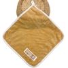 Toalla Cuadrada con Borde de Terciopelo Coral Personalizada al por Mayor de Fábrica Toalla de Mano Gancho Toalla Cuadrada para Niños Suave y Absorbente No Desprende Pelusa Fácilmente