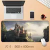 Fábrica de Origem Cenário Oriental Mouse Pad Grande Fantasia Criativo Tapete de Mesa Antiderrapante Borda Travada de Precisão Mouse Pad