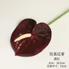 Shangjin 2026 Ano Novo Série Vermelha Floricultura de Antúrio Vermelho Artificial e Orquídea Phalaenopsis Buquês Artesanais com Materiais Florais Atacado