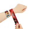 Pulsera de PVC con Cierre a Presión de Stranger Things, Pulsera Divertida Estilo Anime