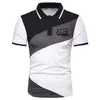 2024 Explosiones de Comercio Exterior Transfronterizo Camisa Polo Casual de Oficina para Hombre Ropa Suave Cómoda Impresión Digital 3D Simple