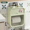 Prateleira de Armazenamento Porta-Lenços de Papel de Parede para Banheiro Atacado, Porta-Papel Higiênico Dupla Camada sem Furos para Banheiro de Luxo Leve