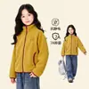 TUTU Elefantito Ropa Infantil Chaqueta de Forro Polar para Niñas 2026 Nuevo Top de Otoño para Niños Antiestático Antibacteriano Primavera y Otoño