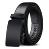 Cinturón de hebilla automática para hombre de fábrica, borde completo resistente al desgaste y a los arañazos, cinturón de negocios para hombre, cinturón con patrón de lichi
