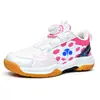 Novos Sapatos de Badminton para Homens Mulheres Crianças Interno Externo Sapatos de Tênis de Mesa Sapatos de Tênis Baixos Sapatos de Treino de Badminton