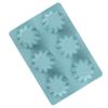 Novo Creative Silicone Cake Mold 6 com Flor-shaped Mafen Cup Baking Kitchen Household Pudding Mousse Egg Tart Cup