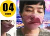 Máscara de Halloween Látex Niños Adulto Media Cara/Barra Baile de Graduación Divertida Máscara de Labios Rojos Chupete Máscara