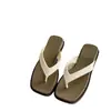 Sandalias de Verano Estilo Coreano, Chanclas de Moda para Vacaciones para Mujer, Sandalias de Tira para Dedo del Pie Modernas y Versátiles para Uso al Aire Libre