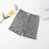Leggings de Tres Cuartos de Verano para Niñas de Origen Transfronterizo, Pantalones Cortos de Seguridad de Seda de Leche Anti-Exposición para Niños, Pantalones Cortos Escolares Finos para Niñas