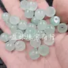 Jade Branco Hetian de Xinjiang Seda Dourada Jade Contas Estilo Antigo Contas Soltas Azul Marinho Verde Água Clara Contas para Pulseira Joias