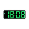 Reloj Digital Multifuncional Creativo Colorido Reloj Simple de Pantalla Grande Reloj Despertador Reloj para Estudiante Varios Espejo 0712