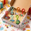 Chaveiro de Equipe de Desenho Animado Fecho Lagosta Boneca Criativa de Borracha Macia Pingente de Bolsa Transfronteiriço Novo Estilo Amazon AliExpress