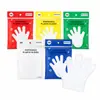 Luvas descartáveis em sacos, espessadas, de grau alimentício, transparentes, para catering, delivery, limpeza doméstica e uso na cozinha; Luvas de plástico PE