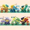 Juguete de Ensamblaje de Huevo de Dinosaurio DIY para Niños y Niñas, Set Divertido Desmontable de Girar Tornillos, Catapulta Educativa