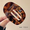 Pinza para el Cabello Sin Costuras Que No Daña el Cabello, Pinza de Garra de Paua de Alta Gama para Mujer, Elegante Pinza de Pato para Peinados Recogidos, Pasador