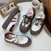 Zapatos Blancos de Cabeza Grande Beier para Mujer Cabeza Grande Nuevos Ins de Moda Nicho Suela Gruesa que Aumenta la Altura Zapatos de Plataforma Feos Lindos LZ6018