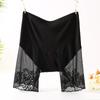 Pantalones cortos de seguridad para damas de talla grande 2 en 1 para gorditas mm 200 kg anti-luz sueltos que no se enrollan bóxer de cintura alta