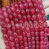 10*12mm Ágata Pedras Soltas Vermelho Verde Azul Jade DIY Joias Assimétricas Furo Reto Pedras Soltas