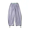 Pantalones deportivos de punto para otoño e invierno, con dobladillo curvo, antibacterianos, de secado rápido, pantalones de pierna ancha con bloques de color de moda, pantalones largos casuales elegantes
