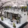 Área de Contenedores de Villa de Fábrica de Shenyang Planificación de Calle Comercial Tiendas Estilo Industrial Oficina de Ventas